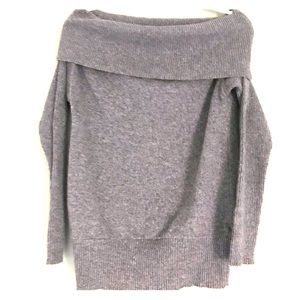 off the shoulder sisley sweater